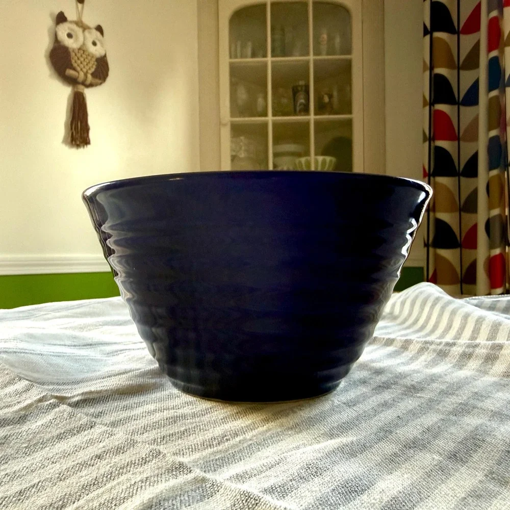 Cobalt Blue Stoneware Bowl | 6